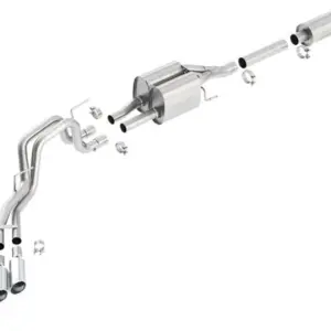 Borla 2010-2014 Ford F-150 Raptor (Gen 1) 6.2L Touring Cat-back Exhaust System