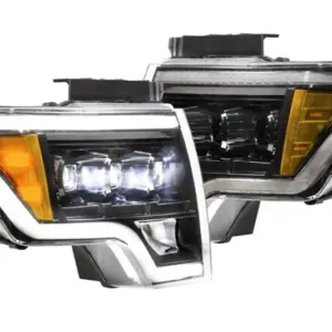 Morimoto 2010-2014 Ford F-150 Raptor (Gen 1) XB LED Headlights with Black Housings