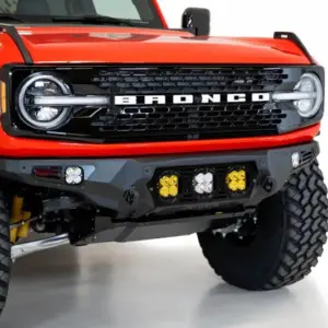 ADD 2021-2023 Ford Bronco Bomber Front Bumper with Optional Baja LED Lighting