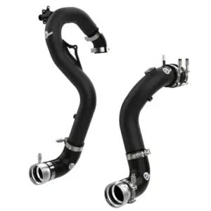 aFe Power 2021-2023 Ford Bronco 2.3L EcoBoost BladeRunner Aluminum Hot and Cold Charge Pipe Kit in Black