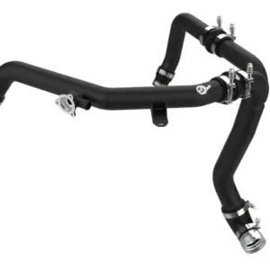 aFe Power 2021-2023 Ford Bronco 2.7L EcoBoost BladeRunner Aluminum Hot Charge Pipe Kit in Black