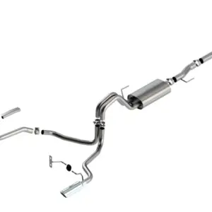 Borla 2021-2023 Ford F-150 2.7L/3.5L Touring Polished Tip Dual-Exit Cat-Back Exhaust Kit