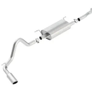 Borla 2016-2023 Toyota Tacoma S-Type Single Exhaust System with Polished Tip (Side Exit)