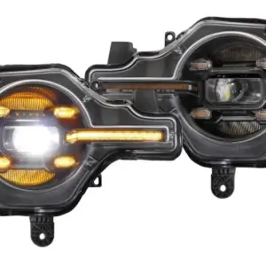 Morimoto 2021-2023 Ford Bronco XB LED Headlights w/ Amber DRL LED Lights