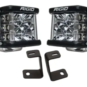 Rigid Industries 2017-2020 Ford F-150 Raptor (Gen 2) A-Pillar Light Kit with Rigid Side Shooter Flood Lights