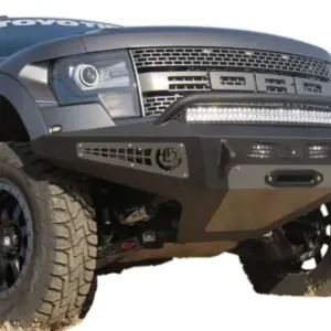 ADD 2010-2014 Ford F-150 Raptor (Gen 1) Honey Badger Front Bumper (Winch Mount)