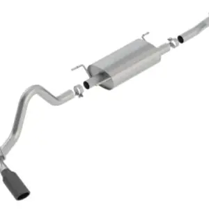 AWE 2016-2023 Toyota Tacoma Double Cab BORLA S-Type Cat-Back Exhaust System (Black Tip)
