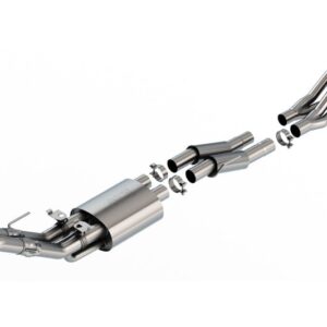 Borla 2023-2024 Ford F-150 Raptor R 5.2L S-Type Mid-Section Exhaust System