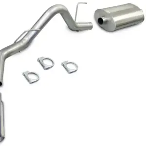 Corsa 2011-2014 Ford F-150 3.5L EcoBoost Single-Exit Cat-Back Exhaust Kit