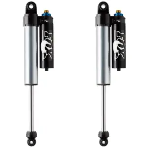Fox 2005-2023 Toyota Tacoma Adjustable 2.5 Factory Race Series Reservoir Rear Shocks (0-1.5" Lift)