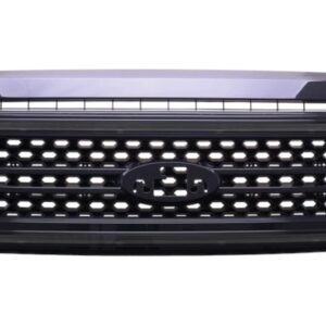 OLM 2009-2014 Ford F-150 Essential Series Grille - Black w/ White DRL